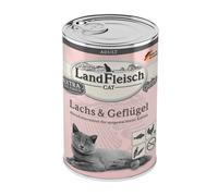 LandFleisch Cat Adult Jelly Salmon & Poultry 6 X 400g (7,88 €/ KG)