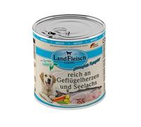 Landfleisch Classic Chicken Hearts & Coalfish With Garden Vegetables 12 X 800G