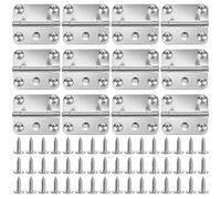 Landical 12 Pack Coolers Hinges Cooler Replacement Includes 12 Sturdy Hinges & 48 Mounting Screws Ice Chest Cooler Parts Compatible with Coleman Xtreme Coolers Models (2 x 1.9 Inch,Stainless Steel)