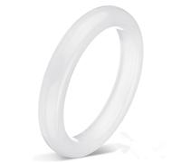 Landical 2.4'' Natural Jade Bracelet for Women Jade Bangle Bracelets with Box Good Luck Bangle Valentine Jewelry Gift, about inner diameter 2.36-2.44 inches, Jade, natural green jade