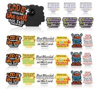 Landical 24 Pcs Jesus Pin Christian Enamel Pins Christ Bible Verses Badges Gift Bulk Inspiration Enamel Lapel Metal Badge Brooch for Appreciation Religious Gifts for Women, multicolor, about 1.2inches