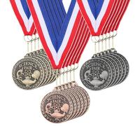 Landical 30 Pcs Science Fair Award Medals 2 Inch Bulk Gold Medals with Neck Ribbons Science Fair Project Participation Prizes Trophies Gift for Education Competitions Event Winner (Novelty Color)