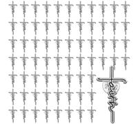 Landical Christian Faith Cross Pin Jesus Brooch for Women Bulk Hard Enamel Lapel Pin Gifts Badge Brooch Religious Metal, approx. 1.5 x 0.8 inch, Metal, metal