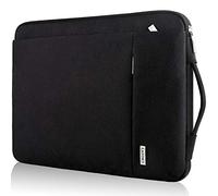 LANDICI 360°Protective Laptop Sleeve Case 13 13.3 14 Inch, Waterproof Computer Bag Cover with Handle for 2020-2024 MacBook Air 13 M2/M3, MacBook Pro 13/14, Chromebook 14, Black