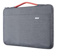 LANDICI Laptop Case Sleeve 14 15 Inch with Handle, 360°Protective Waterproof Computer Cover Bag for MacBook Air M2/M3 15,MacBook Pro 14/15, HP Chromebook 14, Grey