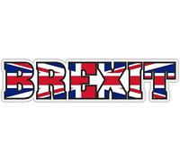 Landing Designs BREXIT (Union Jack) Vehicle Self Adhesive Sticker
