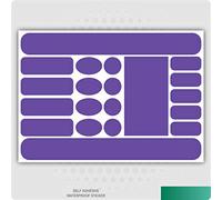 Landing Designs CHAINSTAY AND FRAME PROTECTOR STICKER KIT FOR BIKES - BICYCLE - CYCLE (Purple)