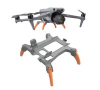 Landing Gear for DJI Air 3S, Folding Landing Gear All-in-One Drone Increase Height Leg Extention Feet Kit for DJI Air 3S Accessories (Orange)