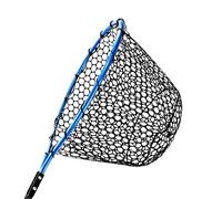 Landing Nets Big Fish Foldable Lure Silicone Hand Net for Sea Fishing,Fly Portable Dip Casting, Anti-Hanging Landing Nets Outdoor Portable(A No.40)