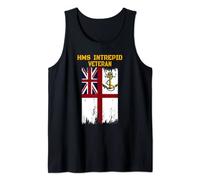 Landing Platform Dock HMS Intrepid L11 Veteran Father's Day Tank Top