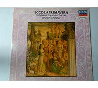 LANDINI Francesco (Italia); Anonimo; MAGISTER Pierto; DA TERANO A.Z.; GIOVANNI da Firenze (Italia); LORENZO da Firenze (Italia); JACOPO da Bologna (Italia) - Ecco la Primavera - Florentine Music of the 14thCentury: LANDINI Ecco la Primavera; Giunta vaga bilta; Questa fanciulla; De dimmi tu; Cara mia donna; La bionda treccia; Donna'l tuo pentimento --- ANON. Lamento di Tristan; Trotto; Two Saltarelli; Quan je voy le duc; La Manfredina; Istampitta Ghaetta; Blance flour- MAGISTER Con dolce brama- DA TERANO Rosetta- G. DA FIRENZE Con brachi assai- L. DA FIRENZE Da, da, da, a chi'avareggia- J. DA BOLOGNA-VINYL-DEC SA 12-DECCA - Inghilterra-LANDINI Frances