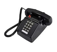 Landline Phone for Home European Antique Telephone Farmhouse Style Telephones Retro Landline Desk Telephone,Corded Phone for Home and Decor,Black Creative Retro Telephones