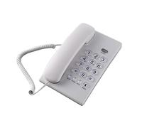 Landline Phones - Corded Phone Wall Phones For Landline, Clear Ear Sound With Speakerphone Front Desk Office Land Line Telephones For Home(White)