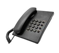 Landline Telephone for Hotel with Big Button, Black | Large Button Phone for Seniors with Redial, Caller Telephone Front Desks, Suitable for Home Hotel