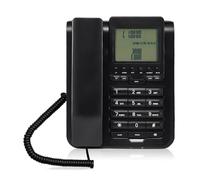 Landlines Corded Phone with Memory Call Adjustable Brightness and Extra Large Button for Easy Operations Desktop Telephone for Senior Adjustable Volumes