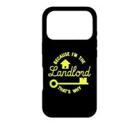 Landlord Design For Property Owner - I'm The Landlord Case for iPhone 17 Pro