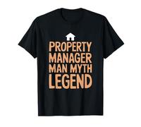Landlord Rental Management, Property Manager Man Myth Legend T-Shirt