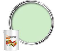 Landlords Anti Damp, Anti Mould and Condensation - Pistachio White Matt Finish - 1 Litre - Prevent & Control Damp On Internal Walls & Ceilings - Easy To Apply
