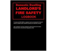 Landlords Domestic Dwelling Fire Safety Logbook: 8 (Compliance Logbook)