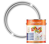 Landlords Fence Paint and Garden Shed Paint | Garden Paints | Furniture Paint | Wood Paint | Outdoor Paint | Garden Fence | Quick-Drying Paint | Protection Paint | White 1L