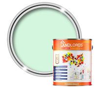 Landlords Matt Emulsion Paint for Walls & Ceilings - Pistachio White - 2.5L - Ideal for Kitchens, Bathroom, Living Rooms, Hallways - Washable Paint with Excellent Coverage - Quick Dry