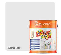 Landlords Paint - Eggshell Paint - Durable, Low Sheen Interior Finish - Rock Salt - 10L