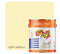 LANDLORDS PAINT Interior Paint - 20L in Light Yellow LANDLORDS PAINT Light Yellow 20L