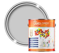 Landlords Paint - Kitchen & Bathroom Paint - Mould Resistant, Washable & Durable - Manhattan Grey - 10L