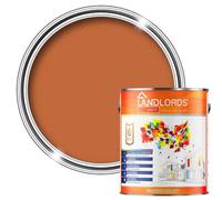 Landlords Paint - Matt Paint - Smooth Matt Finish For Walls & Ceilings - Terracotta - 2.5L