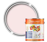 Landlords Vinyl Matt Paint - Baby Pink - 1 Litre | High-Performance Vinyl Matt Paint for Interior & Exterior Walls, Ceilings, Wood Furniture & Garden Decor | High Coverage - Easy to Apply
