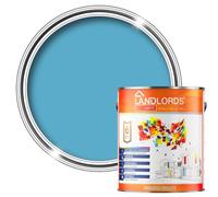 Landlords Weather Shield Smooth Masonry Paint | Storm Proof, Scrub Resistance & Waterproof | Weatherproof Technology Designed with Acrylic Resin for Ultimate Protection 2.5L Ocean Blue