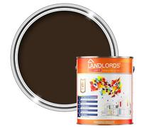 Landlords Weather Shield Smooth Masonry Paint | Storm Proof, Scrub Resistance & Waterproof | Weatherproof Technology Designed with Acrylic Resin for Ultimate Protection 5L Brown