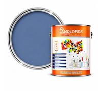 Landlords Weather Shield Smooth Masonry Paint | Storm Proof, Scrub Resistance & Waterproof | Weatherproof Technology Designed with Acrylic Resin for Ultimate Protection 1L Sky Blue