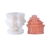 Landmark Building Shape Ice Mold Ice Tray Food Grade Silicone Maker Mold for Whiskeys Drinkers and Bartenders for Whiskeys Cocktails Maker Small Trays Freezers