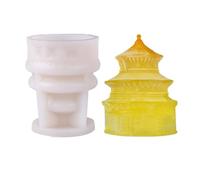 Landmark Building Shape Ice Mold Ice Tray Food Grade Silicone Maker Mold for Whiskeys Drinkers and Bartenders for Whiskeys Cocktails Maker Small Trays Freezers