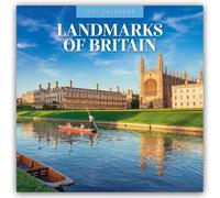 Landmarks of Britain 2027 Square Wall Calendar: Original Red Robin Publishing Ltd-Kalender [Mehrsprachig] [Kalender]