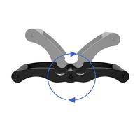 landmines Handle Attachment For Strength Training - Steel V Bar -Grip, Ergonomic Close Grip, Durable Fitness Equipment, Heavy Duty T-Row Tool | Functional Workout Accessory For Shoulders Chest Ba