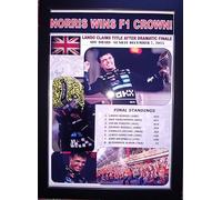 Lando Norris 2025 Formula One World Champion - framed print