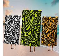 Lando Norris Towel F1 Racing Design | Custom Background Colour | Personalised Formula 1 Bath Sheet, Hand, Face or Oversized Towel | McLaren Fan Gift for Kids Teens Adults