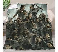 Landosps DIY The Apocalyptic Walking Horror Drama Dead Throw Blanket, Fleece Halloween Blankets and Throws for Bed, Super Cozy Air Condition Blanket 40"*50" (100 * 130cm)
