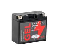 Landport Gel Starter Battery 12 volt, 10 Ah/10hr, 125 CCA With Gel Technology-Ideal For Motorcycles & Powersport Vehicles -MG LT12B-4