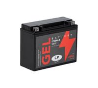 Landport Gel Starter Battery 12 volt, 24 Ah/10hr, 335 CCA With Gel Technology-Ideal For Motorcycles & Powersport Vehicles MG LTX24H-3