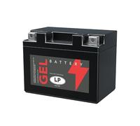 Landport Gel Starter Battery 12 volt, 4 Ah/10hr, 60 CCA With Gel Technology-Ideal For Motorcycles & Powersport Vehicles Fits Honda NB 50 Melody (AB07) 1986- MG LB4-3