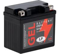 Landport Gel Starter Battery 12 volt, 6 Ah/10hr, 95 CCA With Gel Technology-Ideal For Motorcycles & Powersport Vehicles Fits Sym Jet V 125 (HM) 2012- MG LTZ7-S