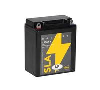 Landport SLA LB12A-4 Ready To Use Starter Battery 12 volt, 12 Ah/10hr, 165 CCA With AGM Technology-Ideal For Motorcycles & Powersport Vehicles Fits Honda CB 250 N (CB250N) 1979-1985 MS LB12A-4