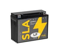 Landport SLA LTX24H-3 Ready To Use Starter Battery 12 volt, 21 Ah/10hr, 350 CCA With AGM Technology-Ideal For Motorcycles & Powersport Vehicles