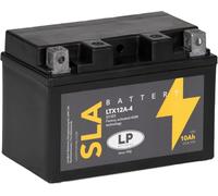 Landport SLA Ready To Use Starter Battery 12 Volt, 10 Ah/10hr, 175 CCA, AGM Technology-Ideal For Motorcycles & Powersport Vehicles Fits Yamaha XJ 6 (RJ22) 2015- MS LTX12A-4