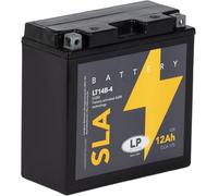 Landport SLA Ready To Use Starter Battery 12 Volt, 12 Ah/10hr, 175 CCA, AGM Technology-Ideal For Motorcycles & Powersport Vehicles Fits Kawasaki Ninja ZX-12R (ZXT20A/B04) 2004-2006 MS LT14B-4
