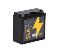 Landport SLA Ready To Use Starter Battery 12 Volt, 12 Ah/10hr, 175 CCA, AGM Technology-Ideal For Motorcycles & Powersport Vehicles MS LT14B-4