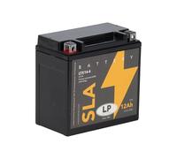 Landport SLA Ready To Use Starter Battery 12 Volt, 12 Ah/10hr, 200 CCA, AGM Technology-Ideal For Motorcycles & Powersport Vehicles MS LTX14-4